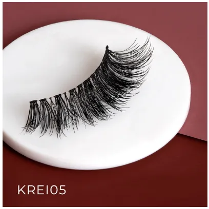 Kiss I Envy Remy 3D Invisible Band 100% Human Hair Eyelashes-KREI05