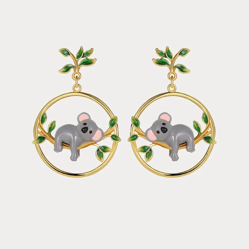 Koala Earrings