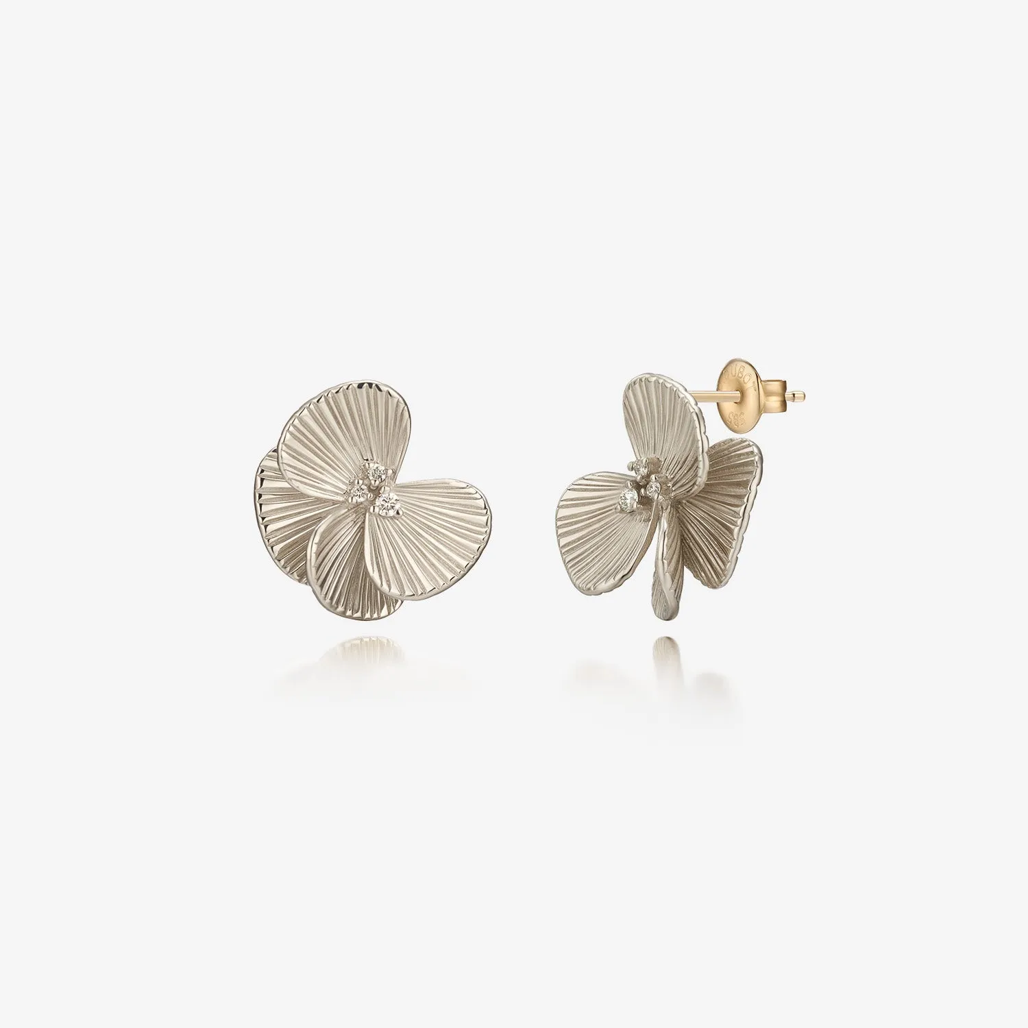 La D.D Gold Earring JDDEN5S024S