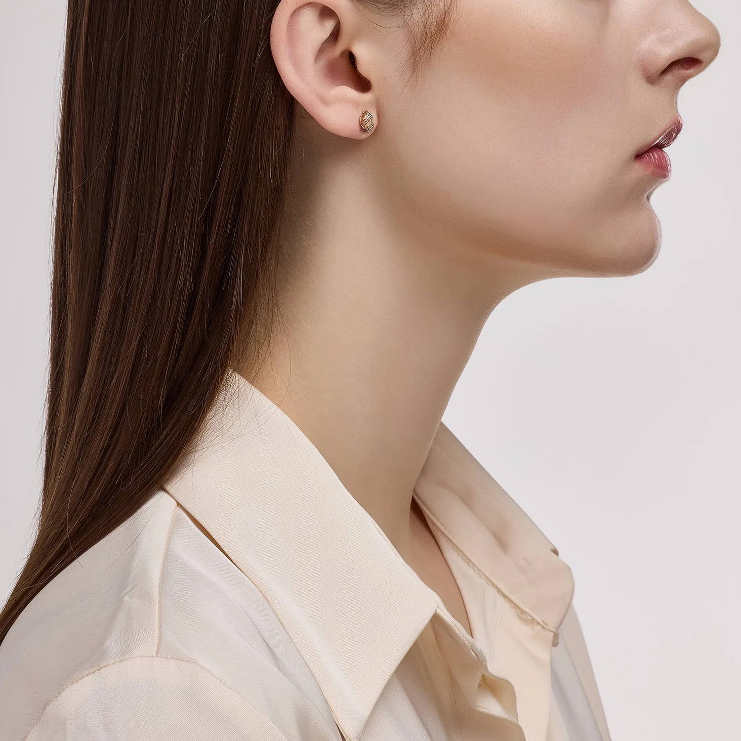 La D.D Gold One-sided Earring JDDER5S054S