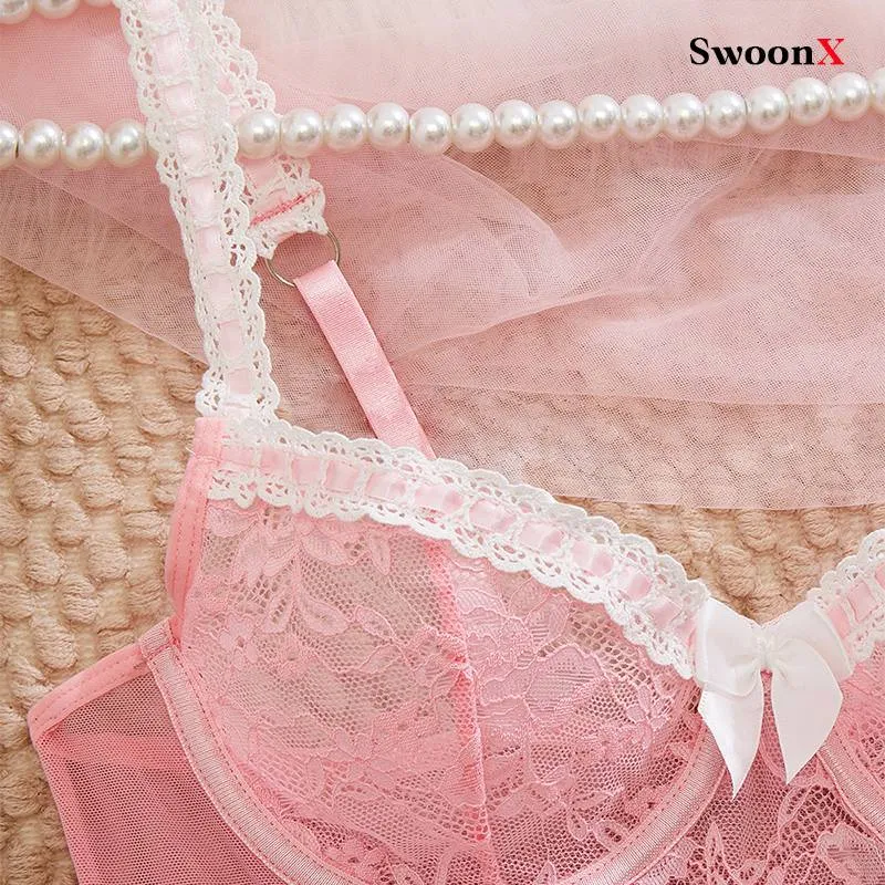 Lace See-Through Sexy Lingerie Bodysuit | Stylish Lace, Alluring Design, Comfortable Fit