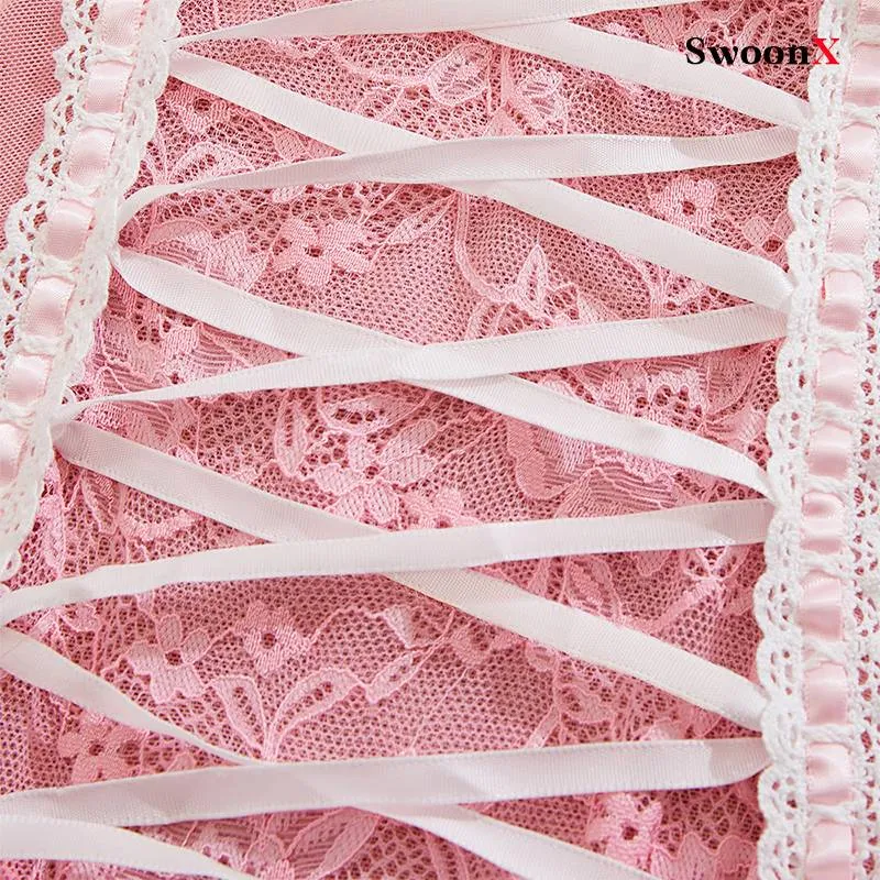 Lace See-Through Sexy Lingerie Bodysuit | Stylish Lace, Alluring Design, Comfortable Fit