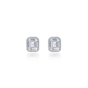 Lafonn April Birthstone Solitaire Stud Earrings BE008DAP00