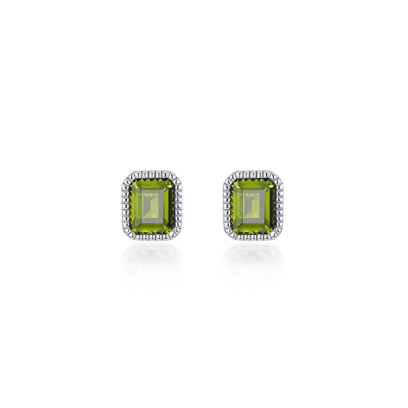 Lafonn August Birthstone Solitaire Stud Earrings BE008PDP00