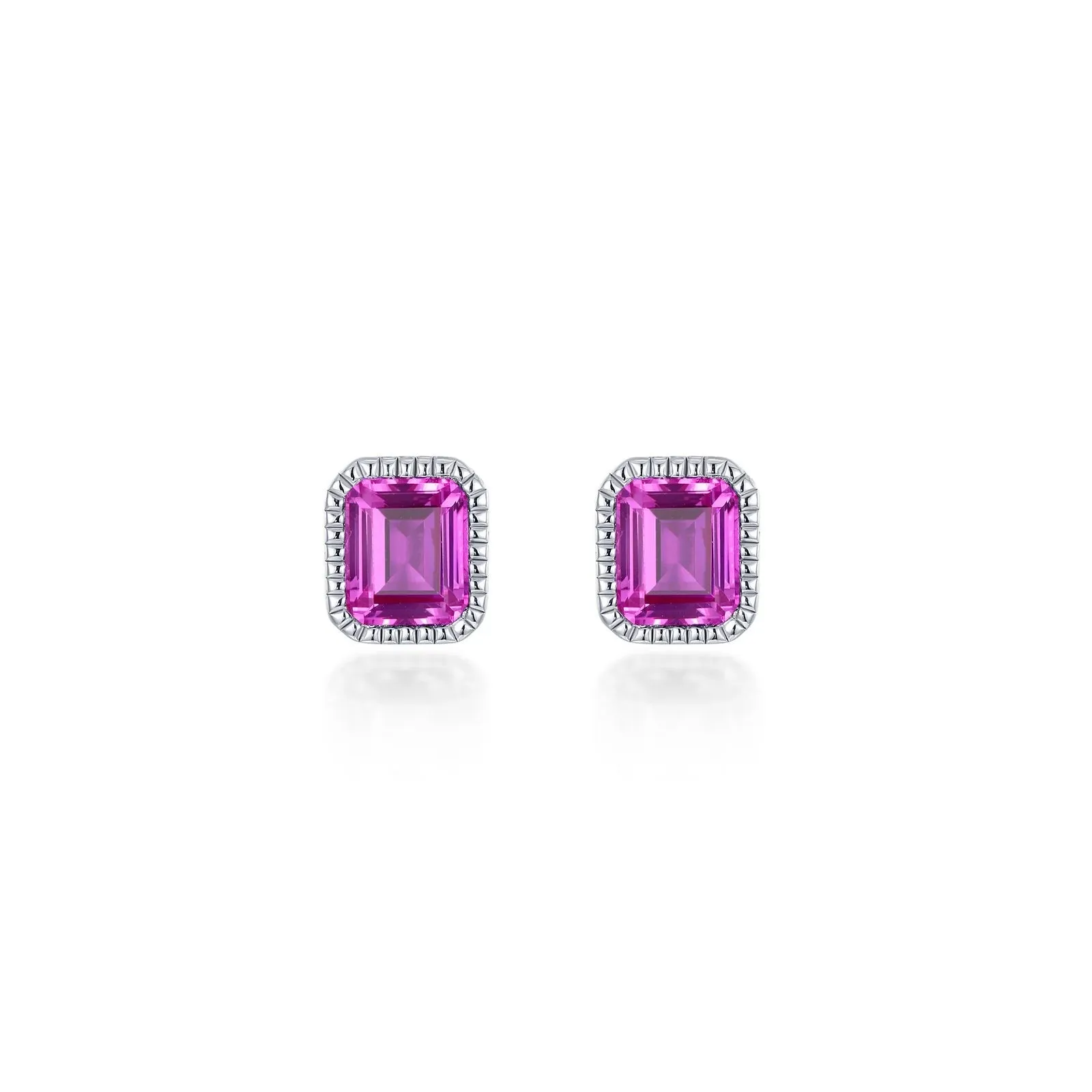 Lafonn October Birthstone Solitaire Stud Earrings BE008TMP00