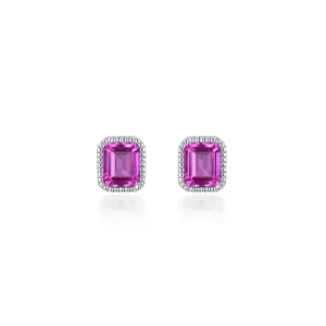 Lafonn October Birthstone Solitaire Stud Earrings BE008TMP00