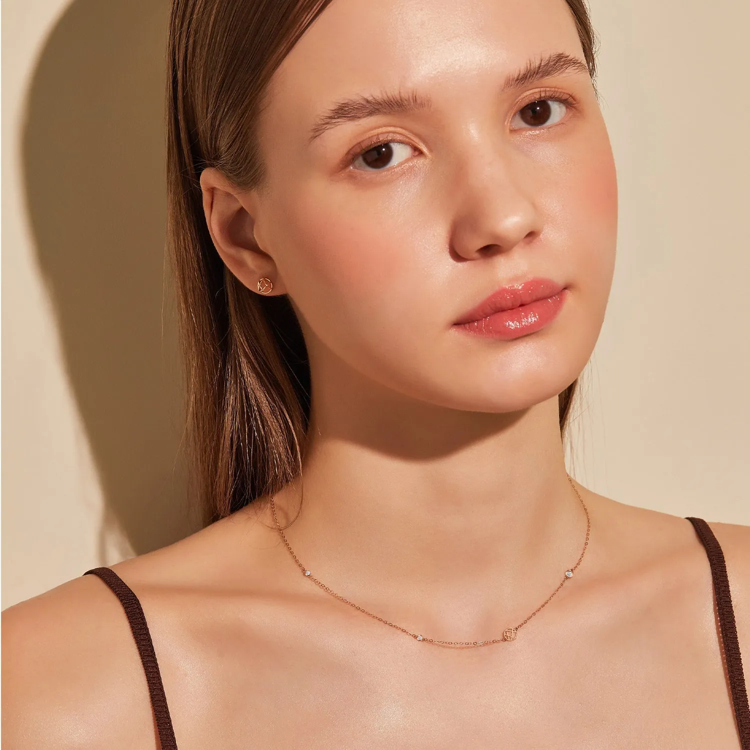 L'air de Paris Gold Necklace JDLNR3S17ZC