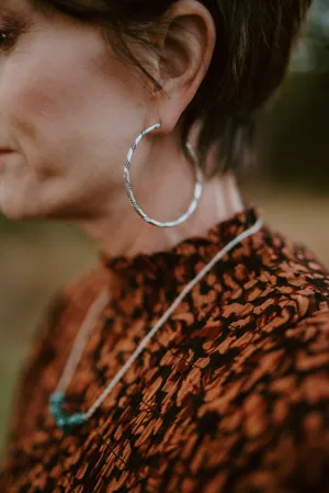 Large Twisted Hoop
