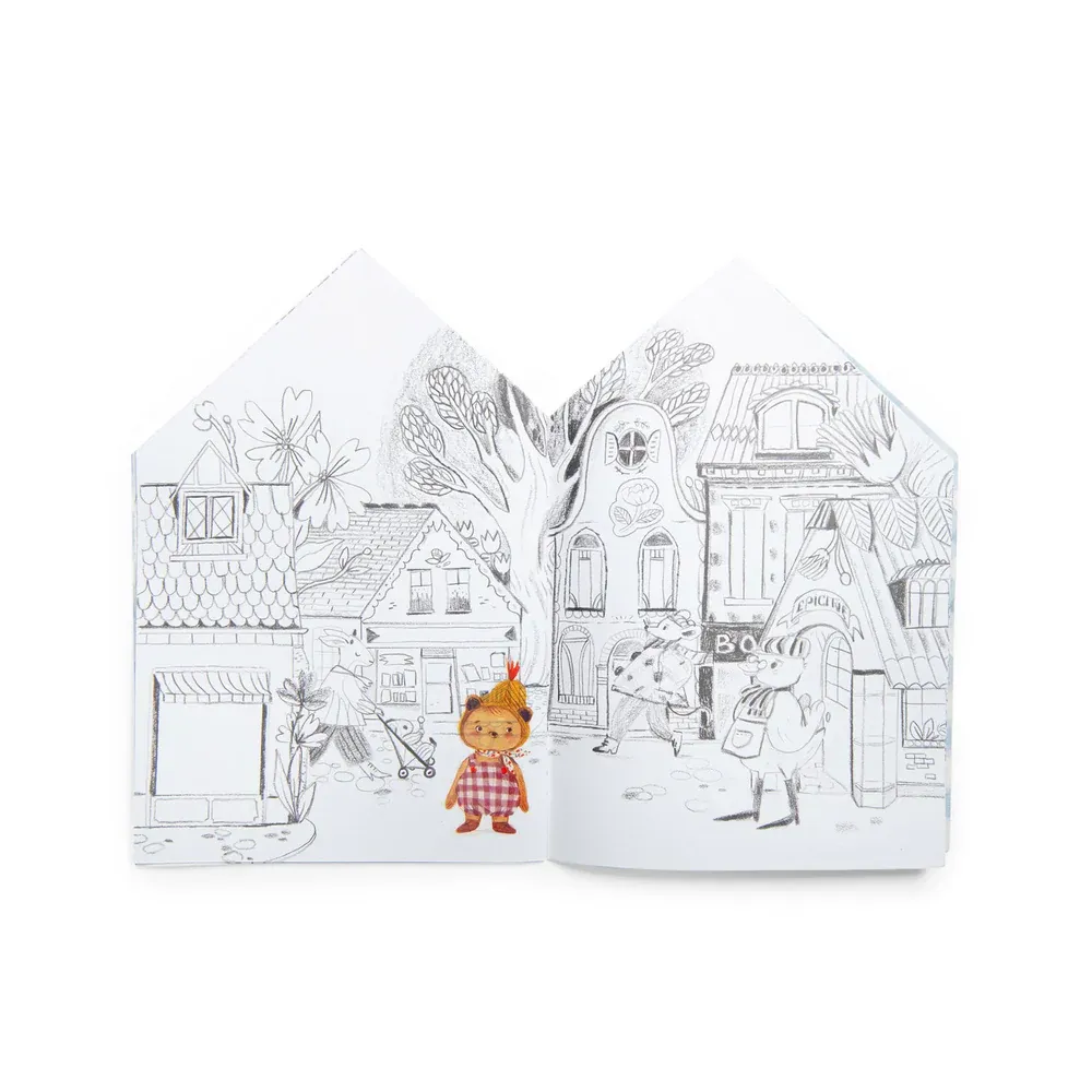 Les Minouchkas colouring and sticker book
