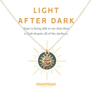 Light after Dark | Sun & Moon Charm Necklace