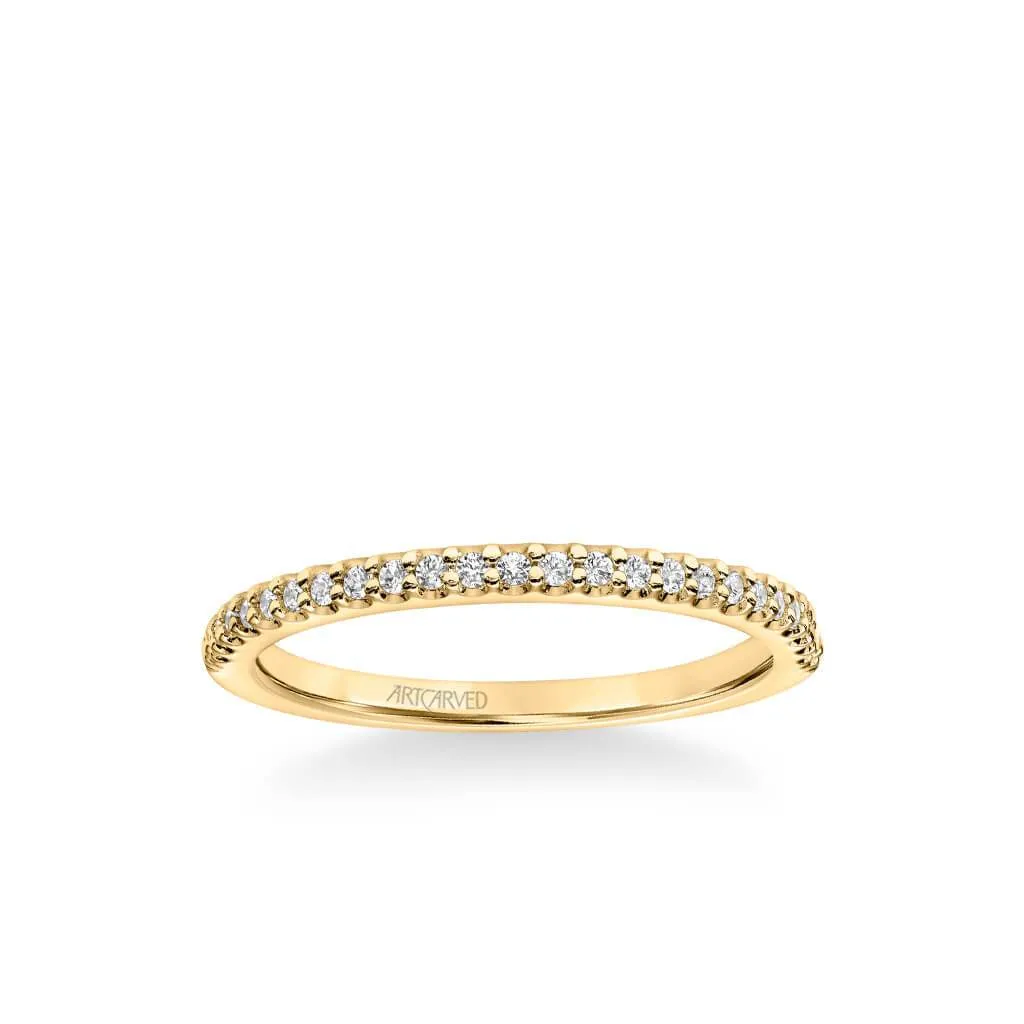 Lorelei Contemporary Diamond Wedding Band