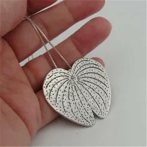 Lotus Pendant 925 sterling Silver Handmade Large Hadar Designers (H) SALE