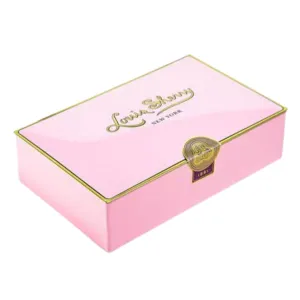 Louis Sherry Chocolate Gift Tin- Camellia Pink