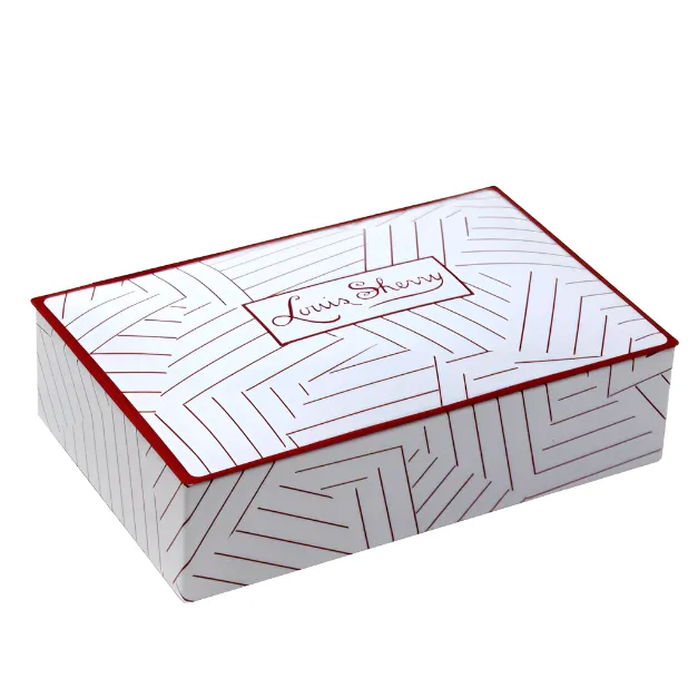 Louis Sherry Chocolate Gift Tin- Deconstructed Stripe