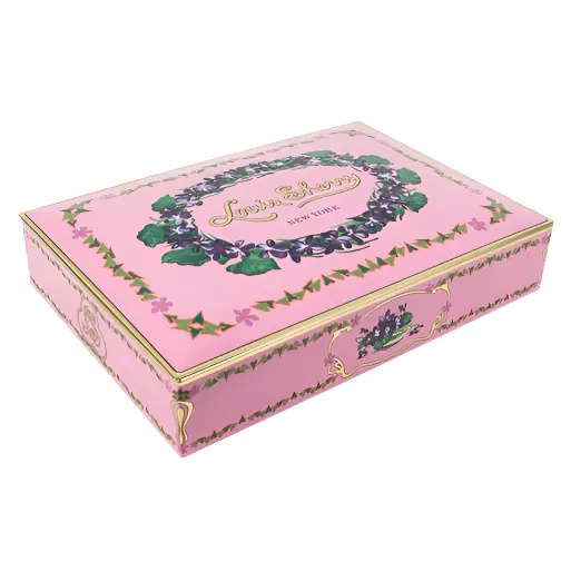Louis Sherry Chocolate Gift Tin- Orchid 24 piece