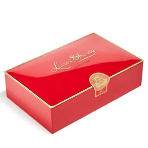 Louis Sherry Chocolate Gift Tin-Vreeland Red