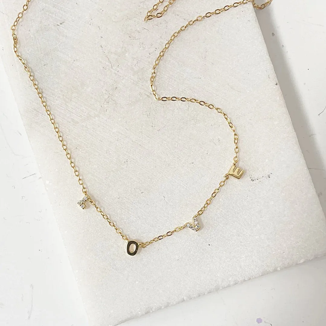 LOVE Necklace-Uni-T