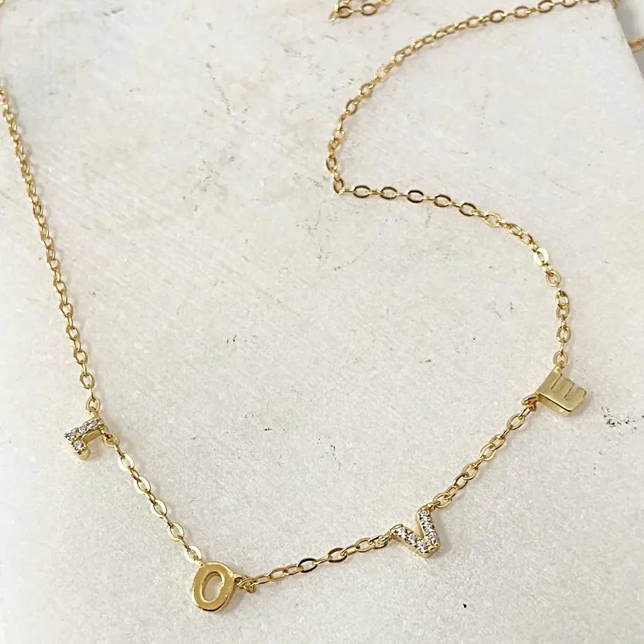 LOVE Necklace-Uni-T