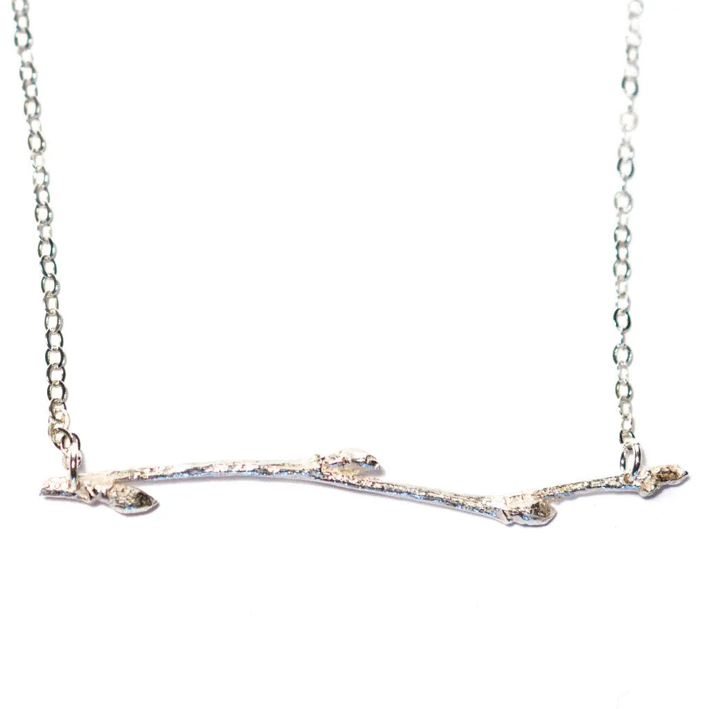 Lovely Budding Branch Necklace