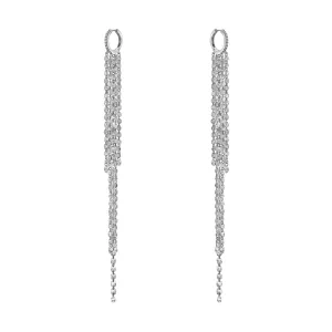 Lumière Rose Cut Diamond Duster Earrings