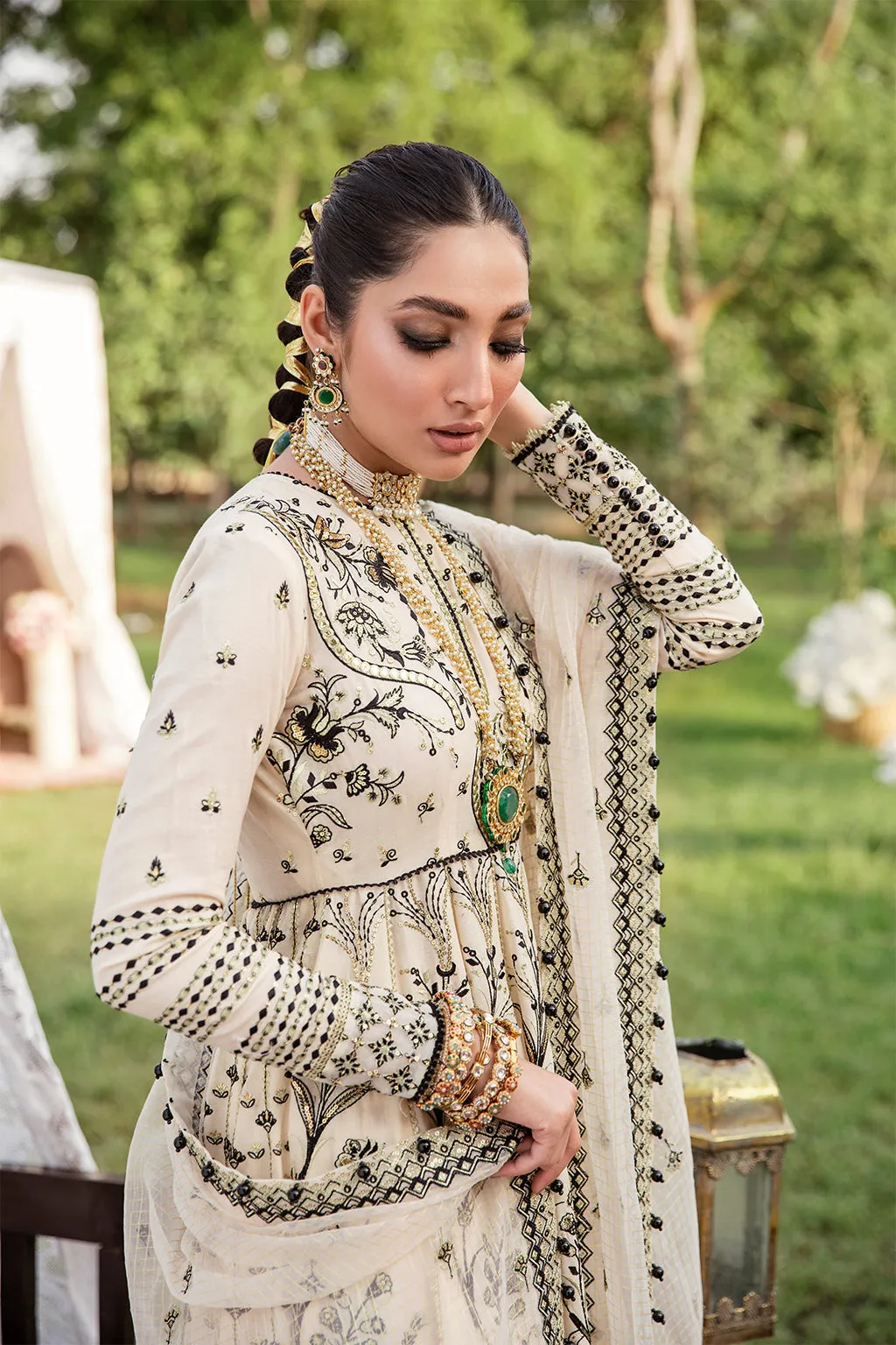 LUR  | Afrozeh Gul Bahar Festive Collection 2022 | Unstitched Embroidered Lawn Suits