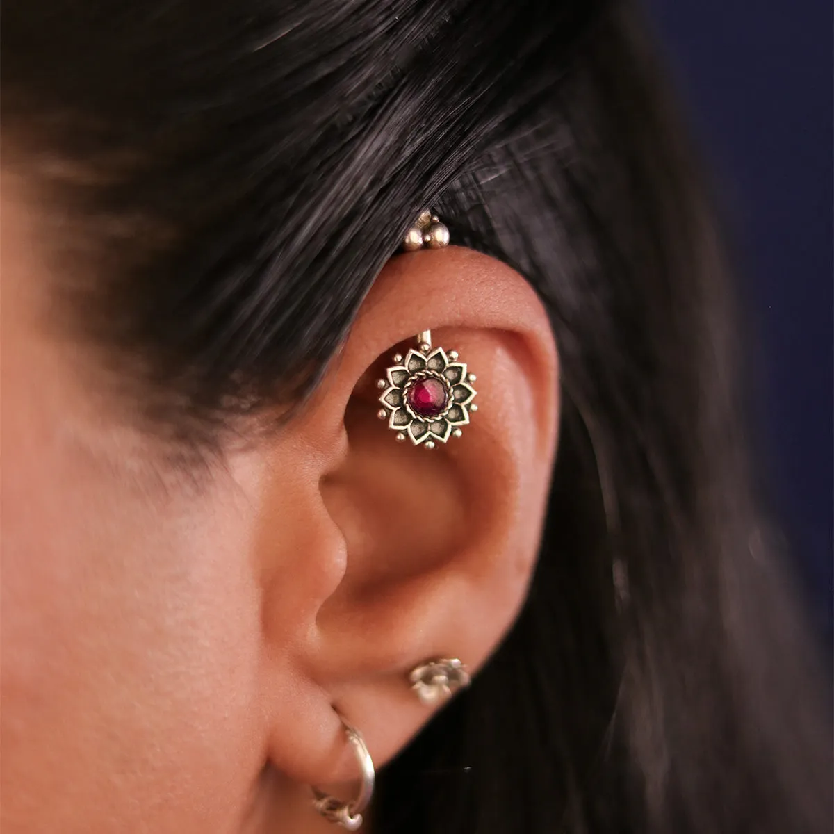 Mallika Silver Bugadi by MOHA