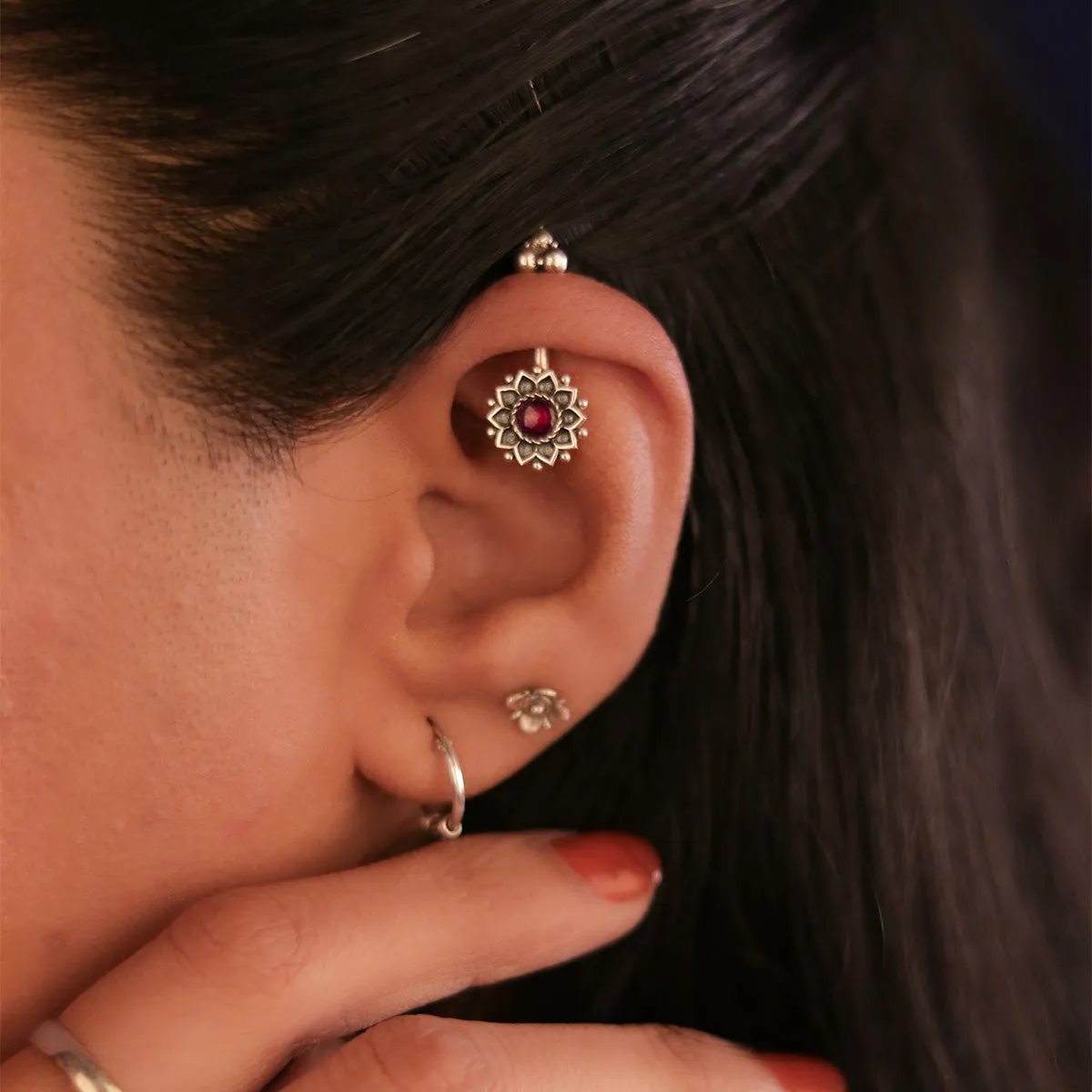 Mallika Silver Bugadi by MOHA