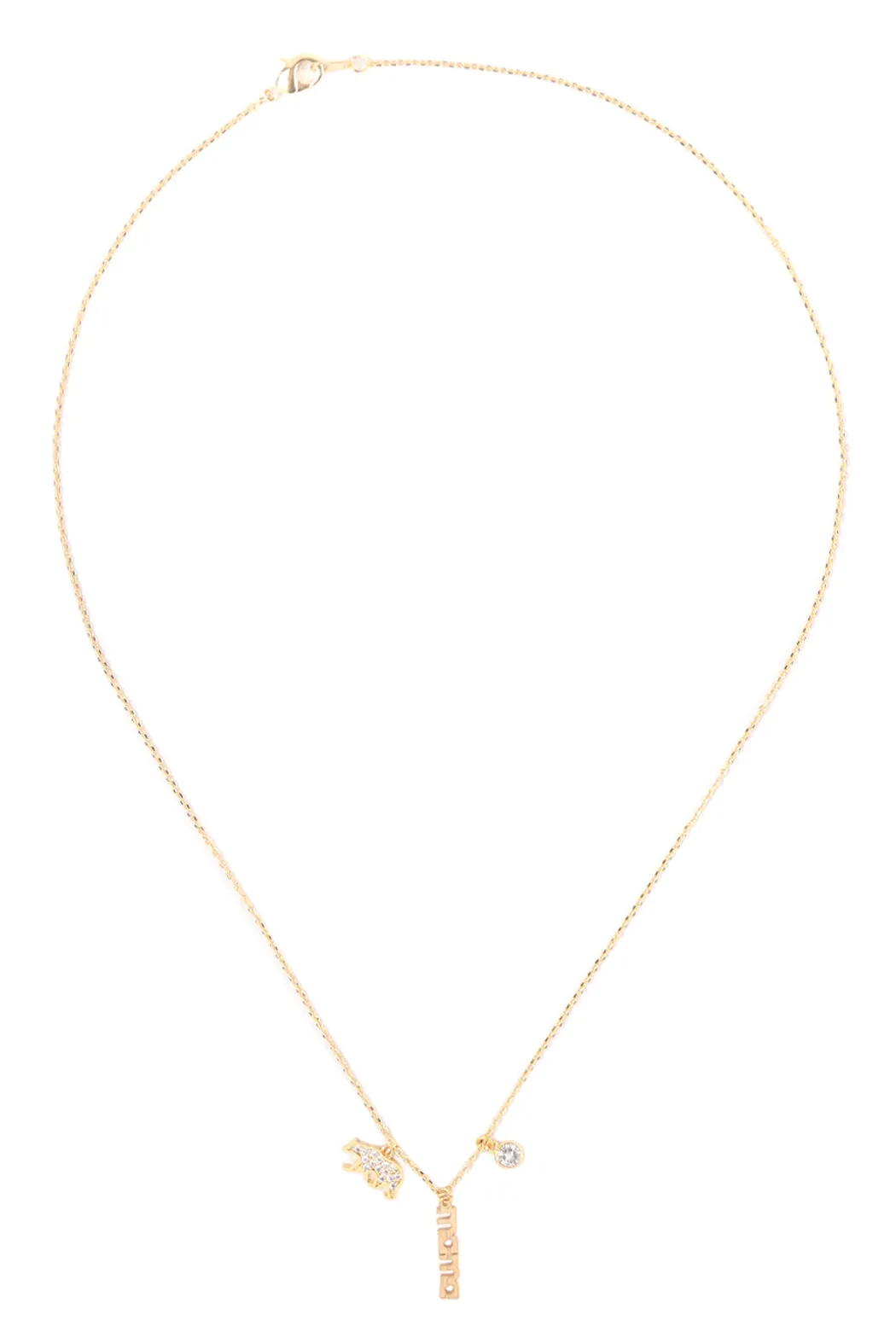 MAMA BEAR ZIRCONIA NECKLACE