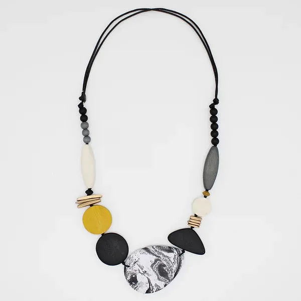 Marble Dusk And Dawn Necklace