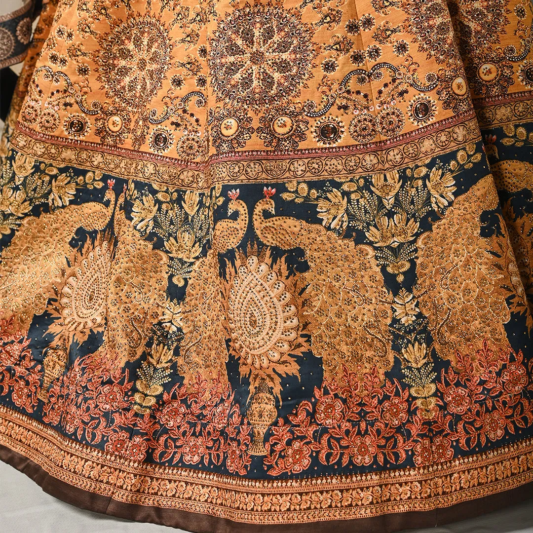 Mellow Custard Yellow Lehenga Set