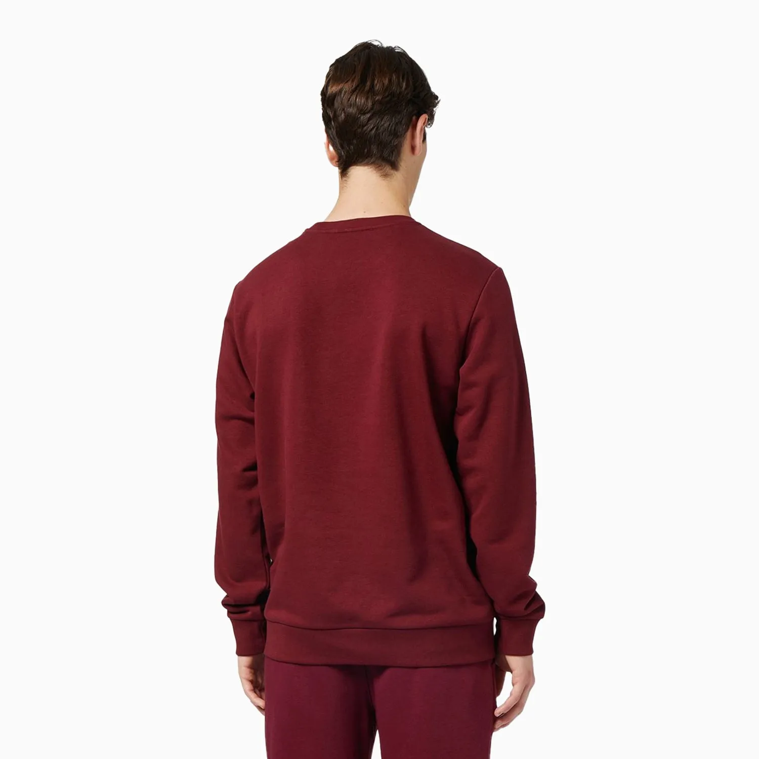 Men's Crew Neck Sweatshirt With Institutional Logo