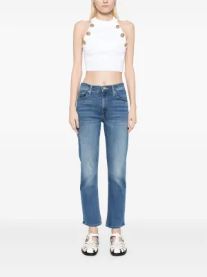 Mid Rise Ankle Straight-Leg Jean In Lhasa Love