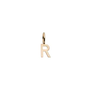 Mini Letter R - Gold