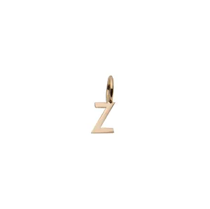 Mini Letter Z - Gold