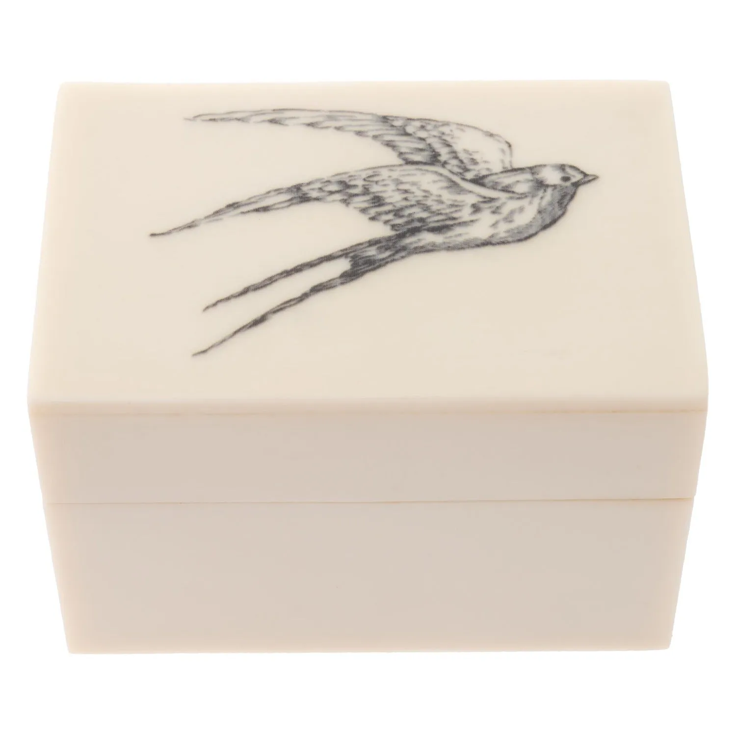 Mini Resin Box Bird