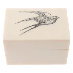 Mini Resin Box Bird
