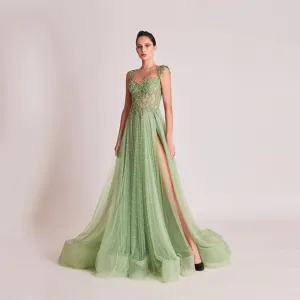 Mint Soft Glam Dress