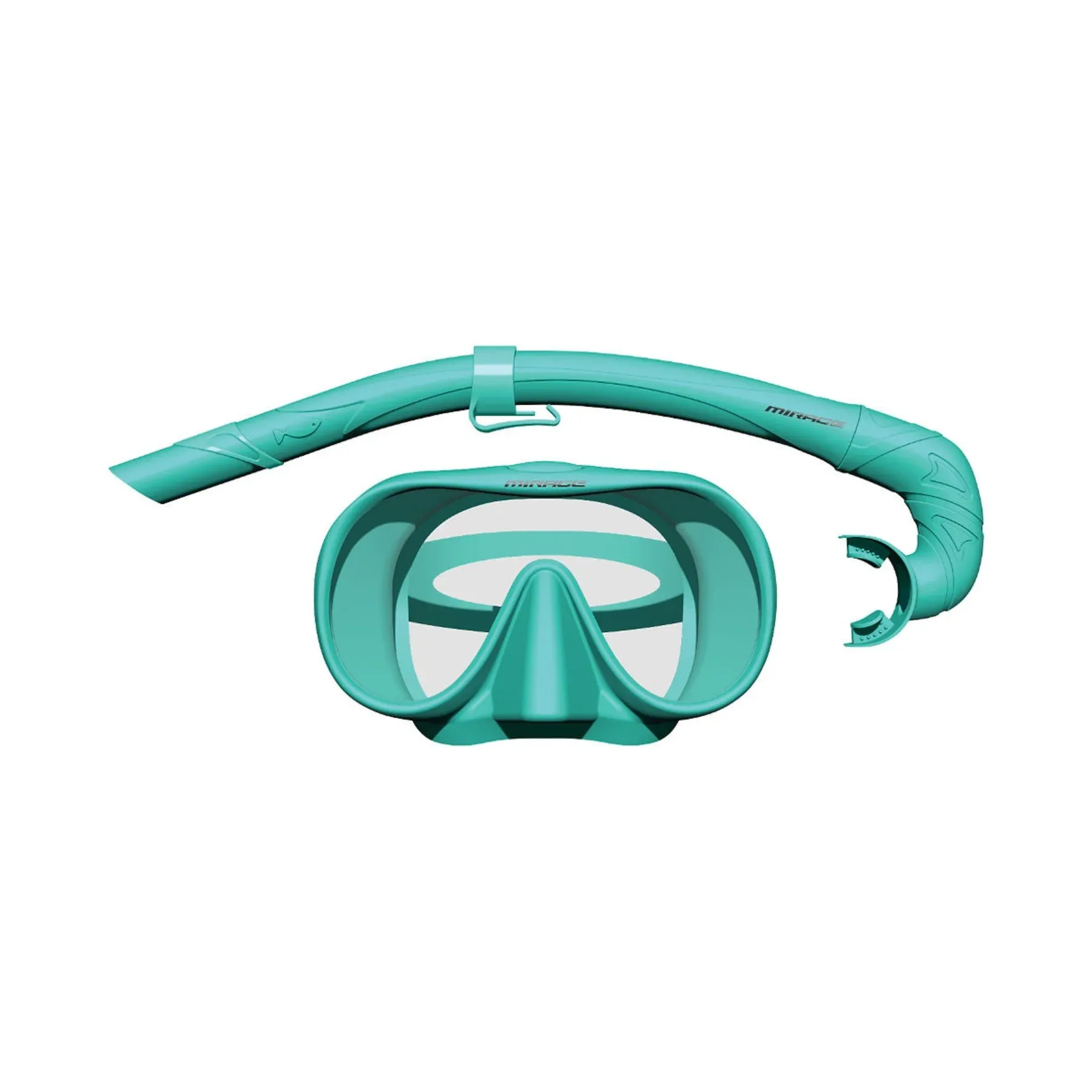 Mirage Sunsets Mask Snorkel Set