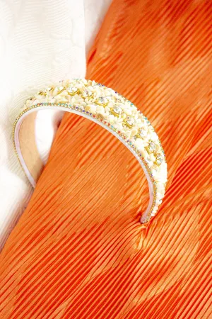 Mixed Shell Gem Texture Headband