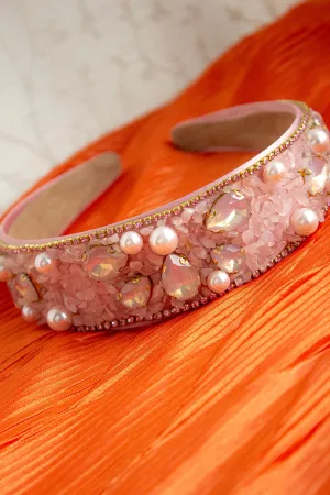 Mixed Shell Gem Texture Headband