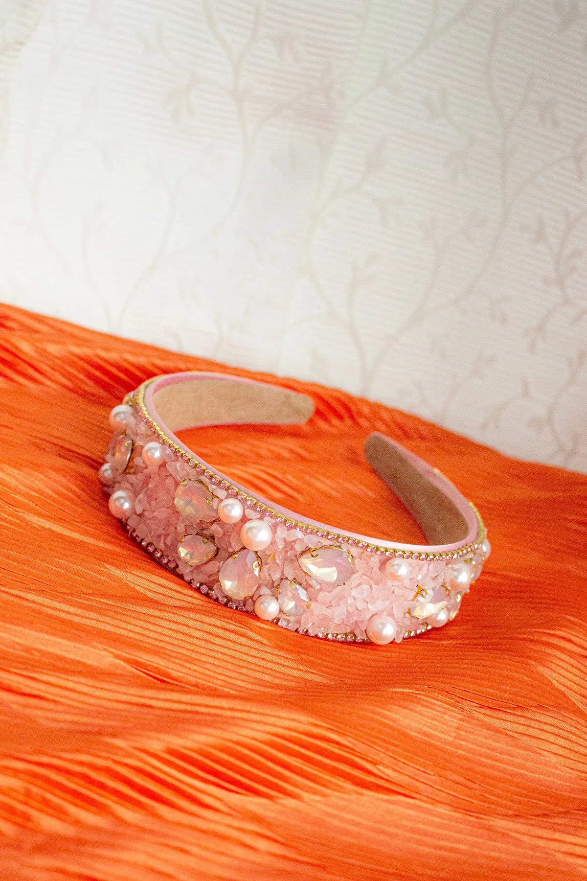 Mixed Shell Gem Texture Headband