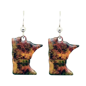 MN, Fall Colors, earrings #1680