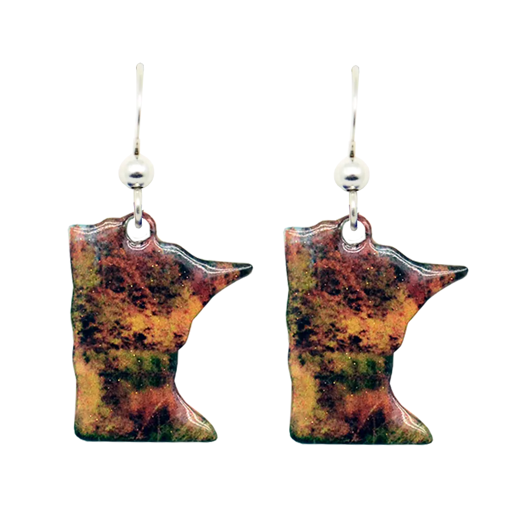 MN, Fall Colors, earrings #1680