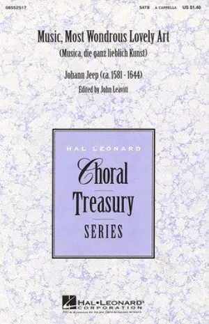 MUSIC O WONDROUS LOVELY ART SATB