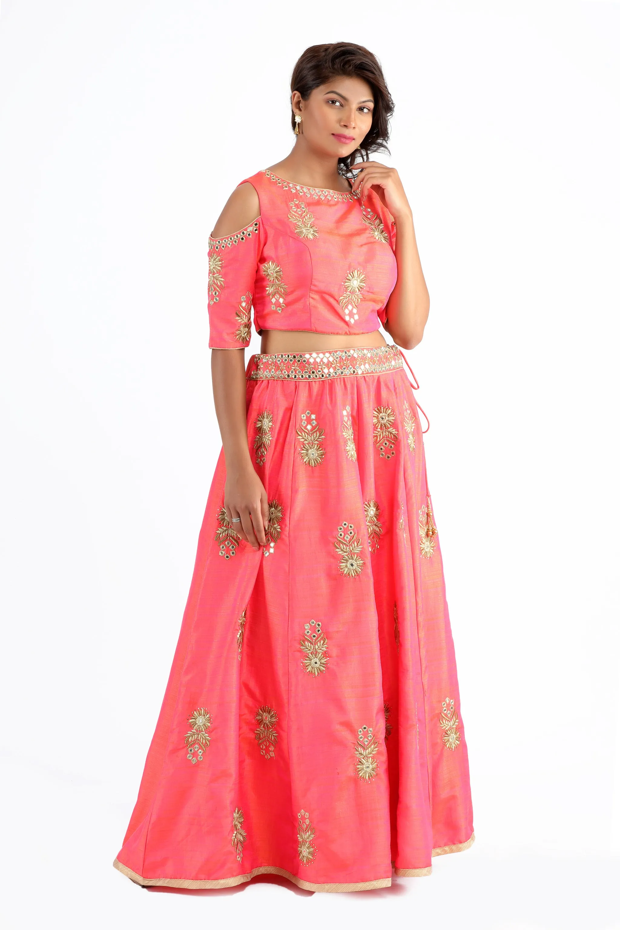 Namita Coral & Zari Mehendi Set