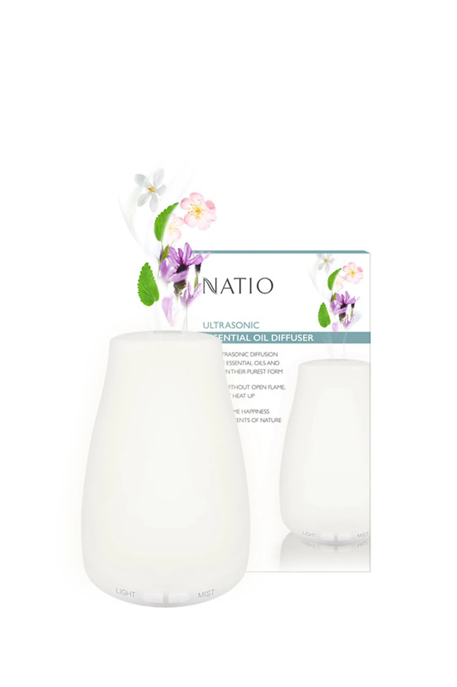NATIO Ultrasonic Essential Oil Diffuser