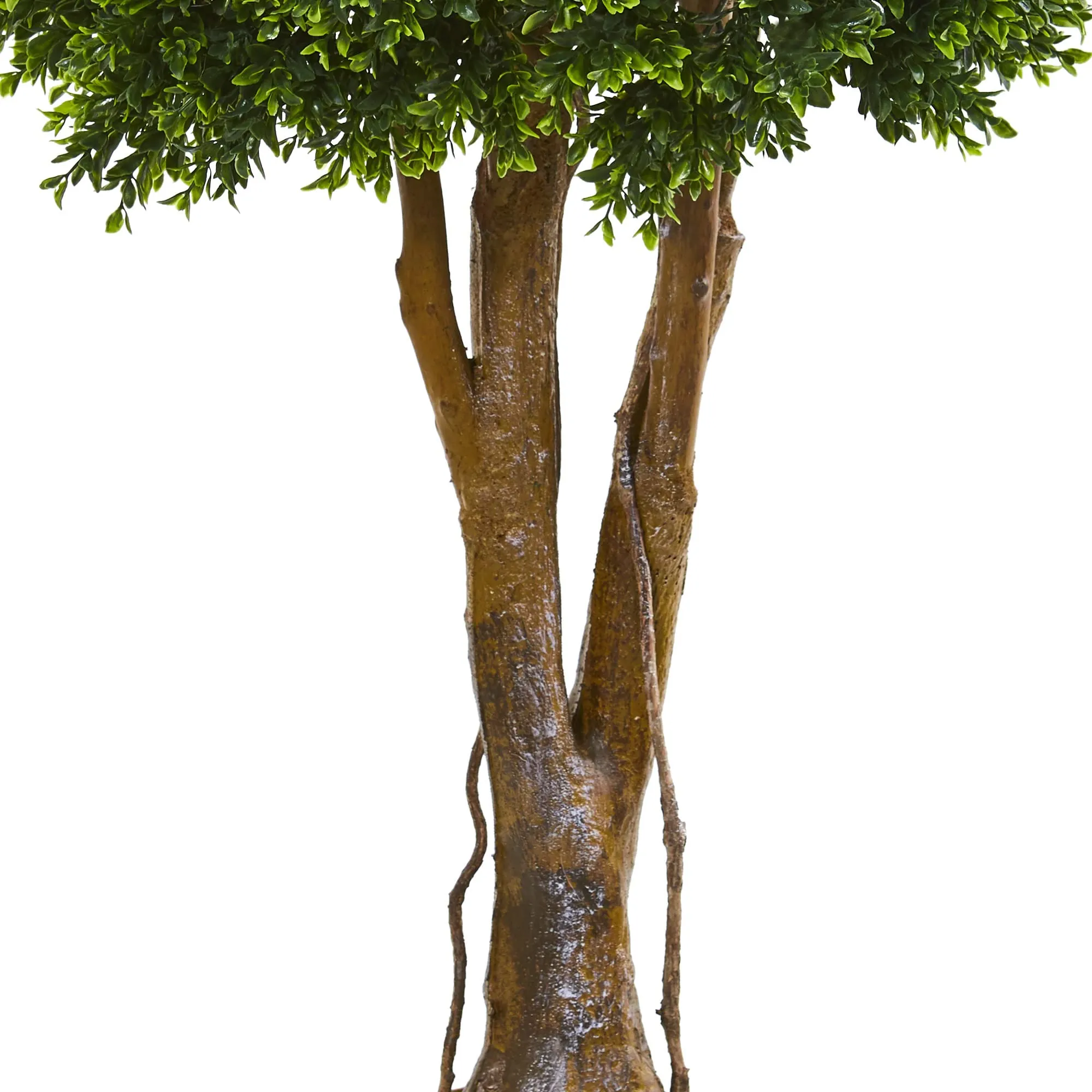 Nearly Natural 46IN Artificial Boxwood Topiary Tree or Indoor or
