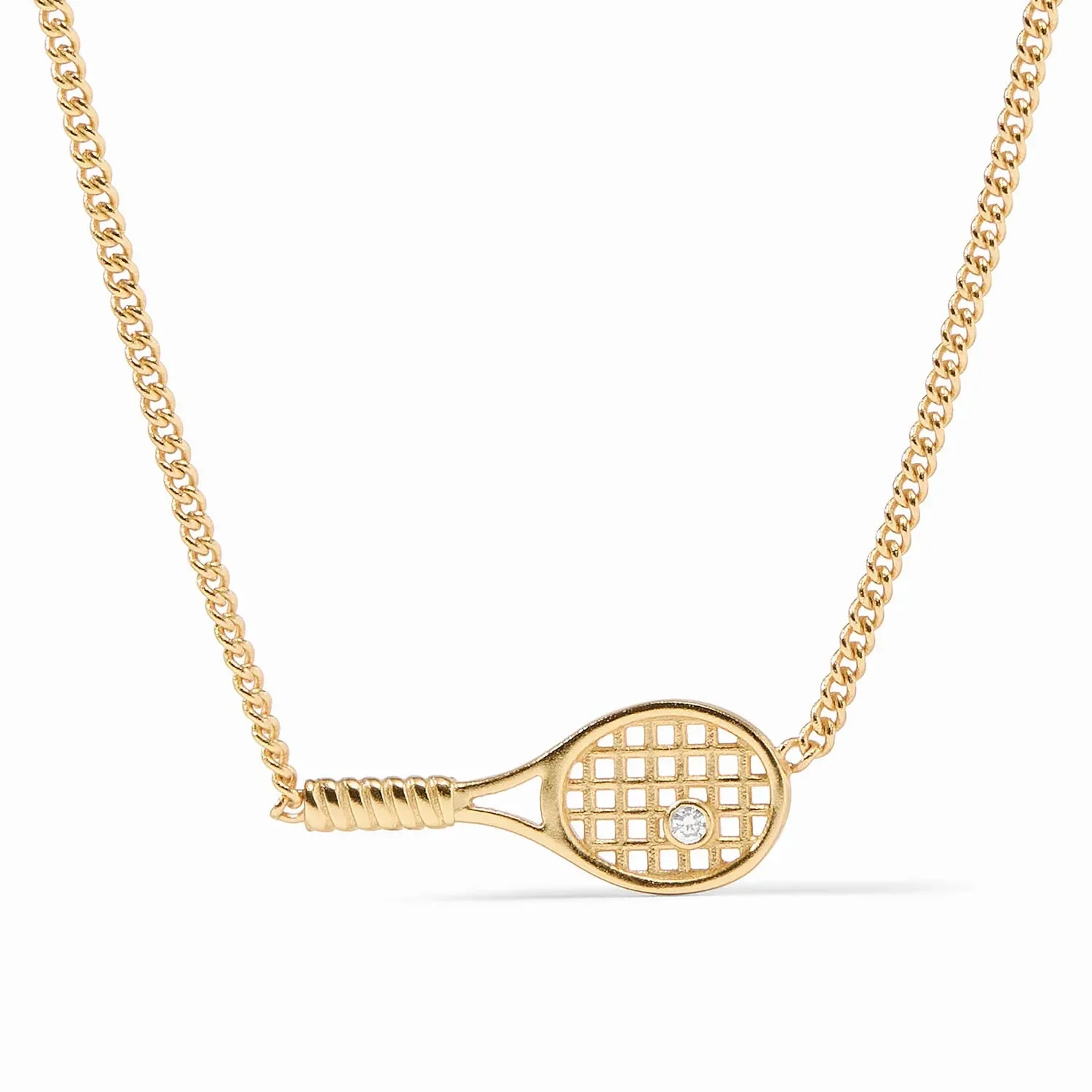 Necklace - Tennis Racquet Delicate