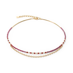 Necklace Twinkle Princess gold-red