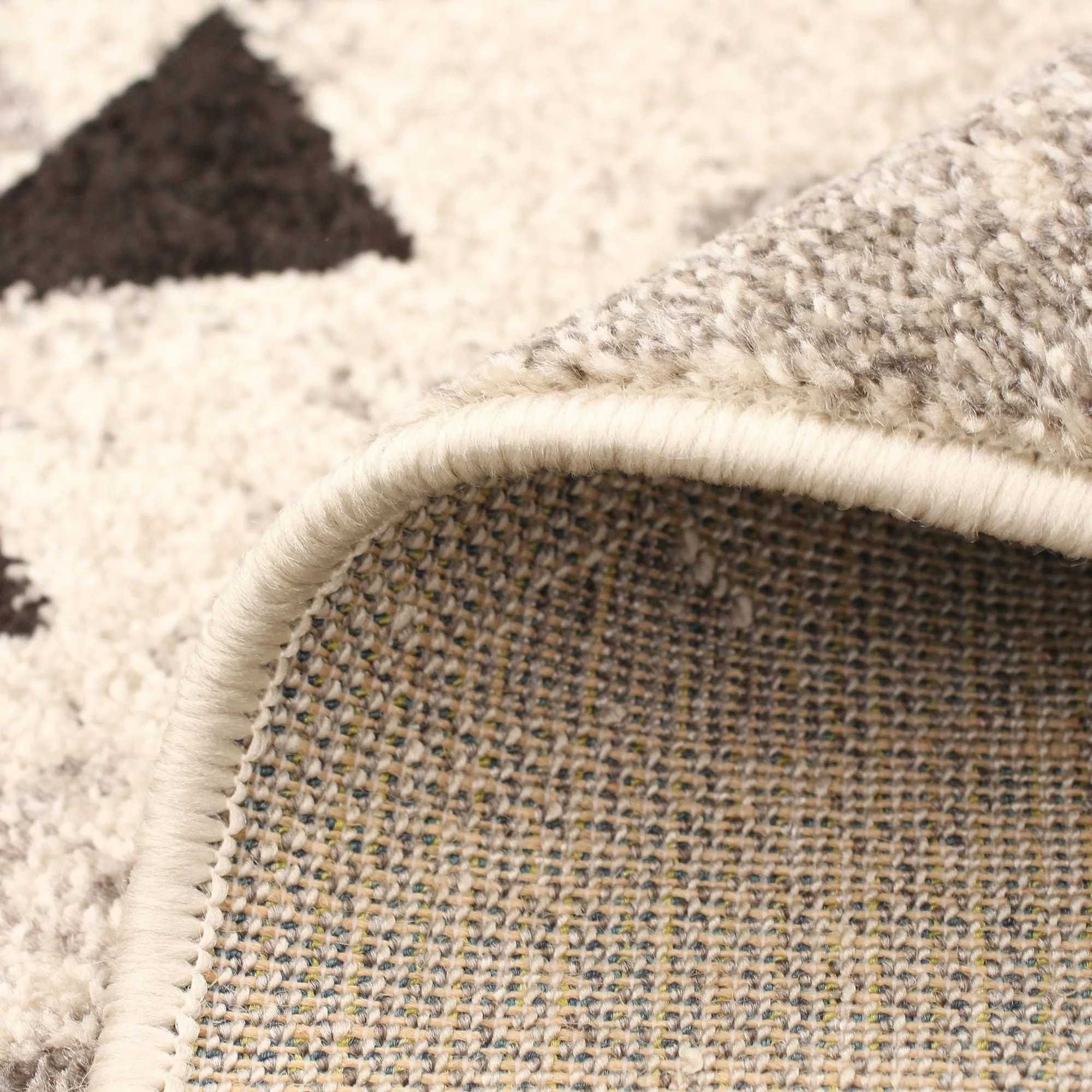 New ECARPETGALLERY Remi (4x6) inch Indoor/Outdoor Area Rug in Ivory/Blue